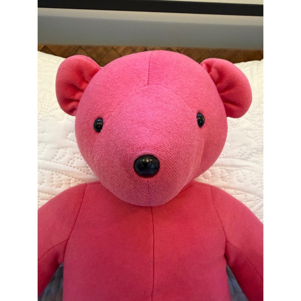 Vintage 1979 North American Bear Co Pink Teddy Bear Barbara Isenberg Plush 21"